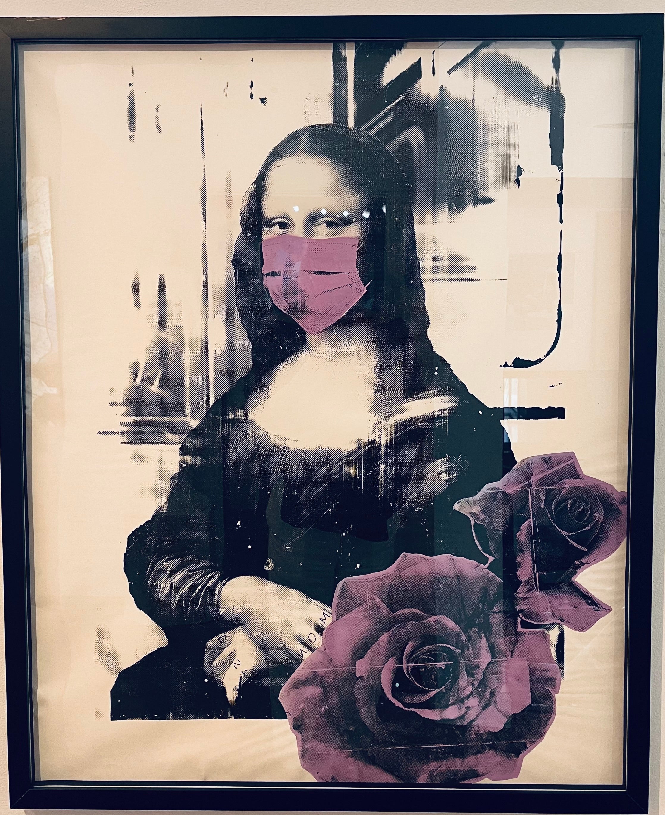 Russian Doll - Mona with Purple Flowers (Painting) - Ethos Arts Inc.
