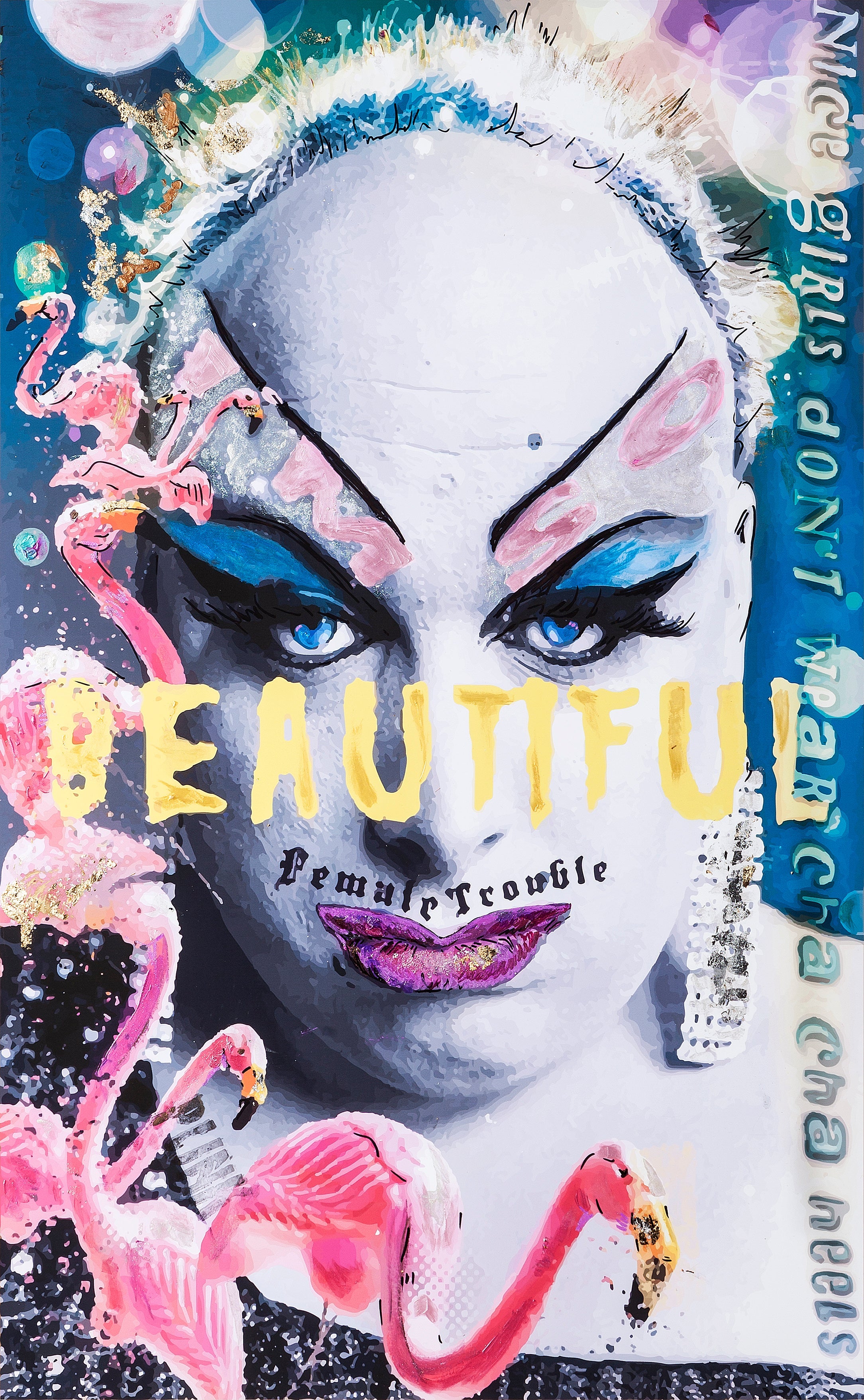 Luciana Caporaso - Divine- I Am Beautiful (Painting) - Ethos Arts Inc.