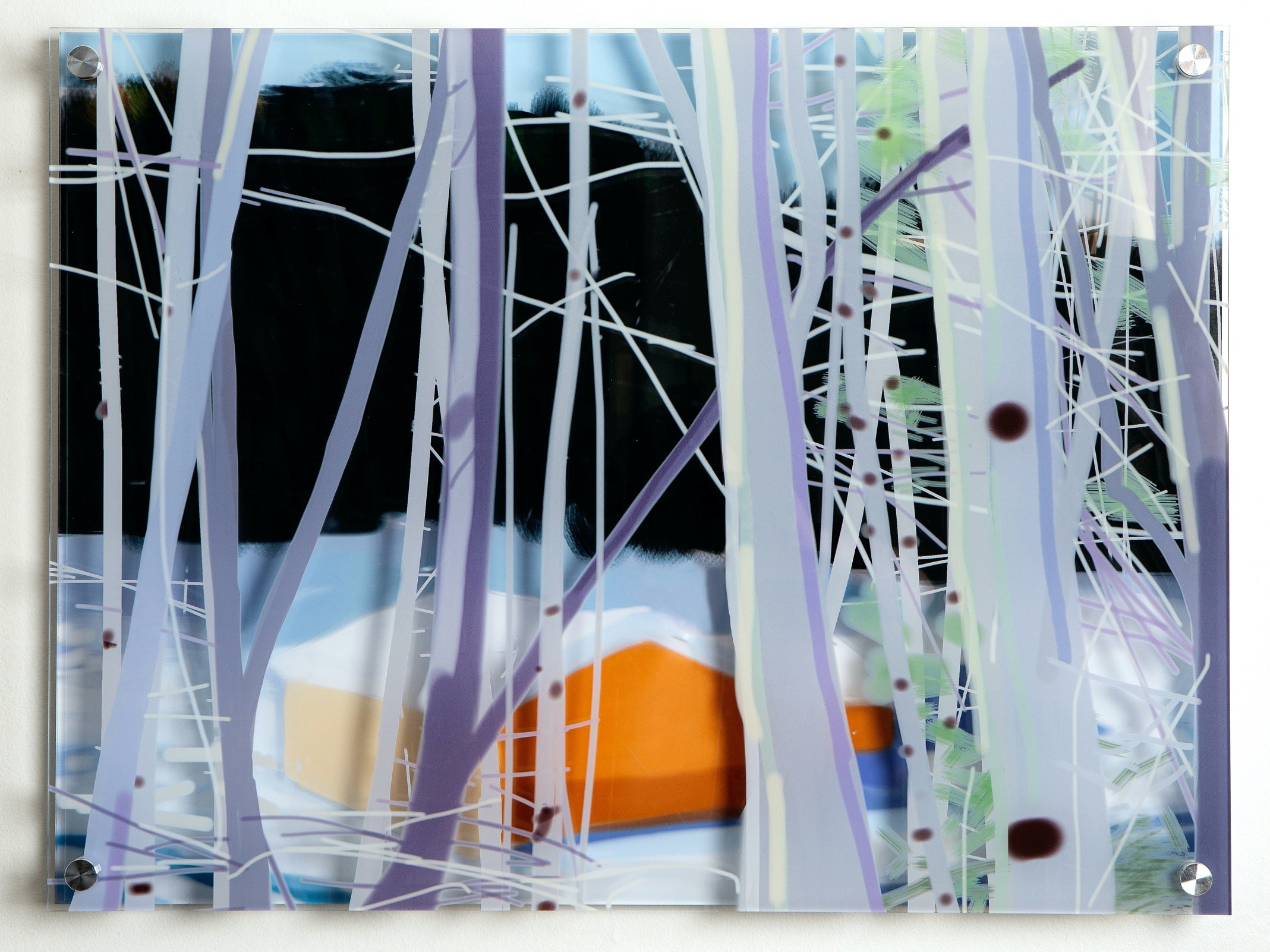 Sherry Pollack Walker- Late Winter Day (Painting) - Ethos Arts Inc.