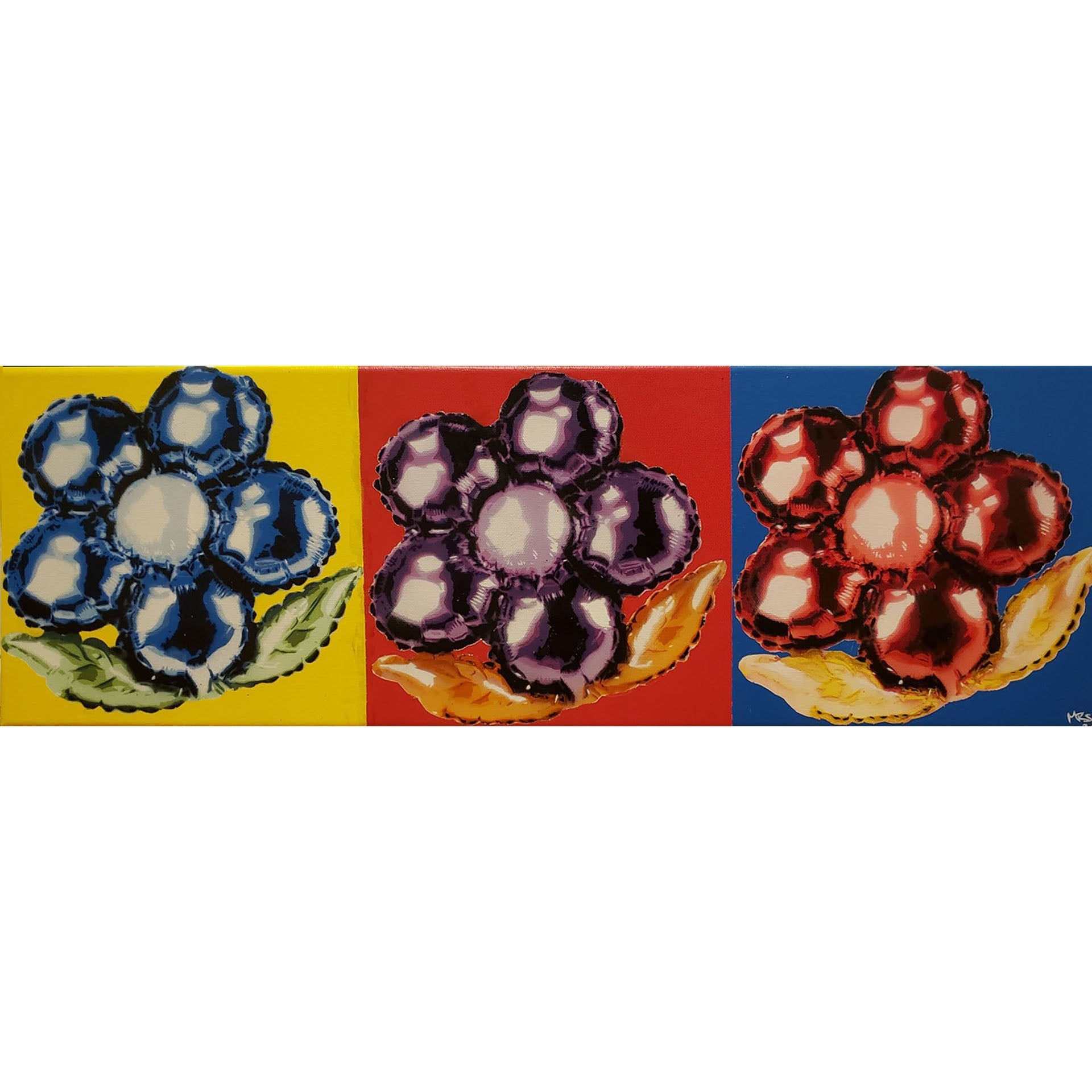 MRSN- Poppin' (Painting) - Ethos Arts Inc.
