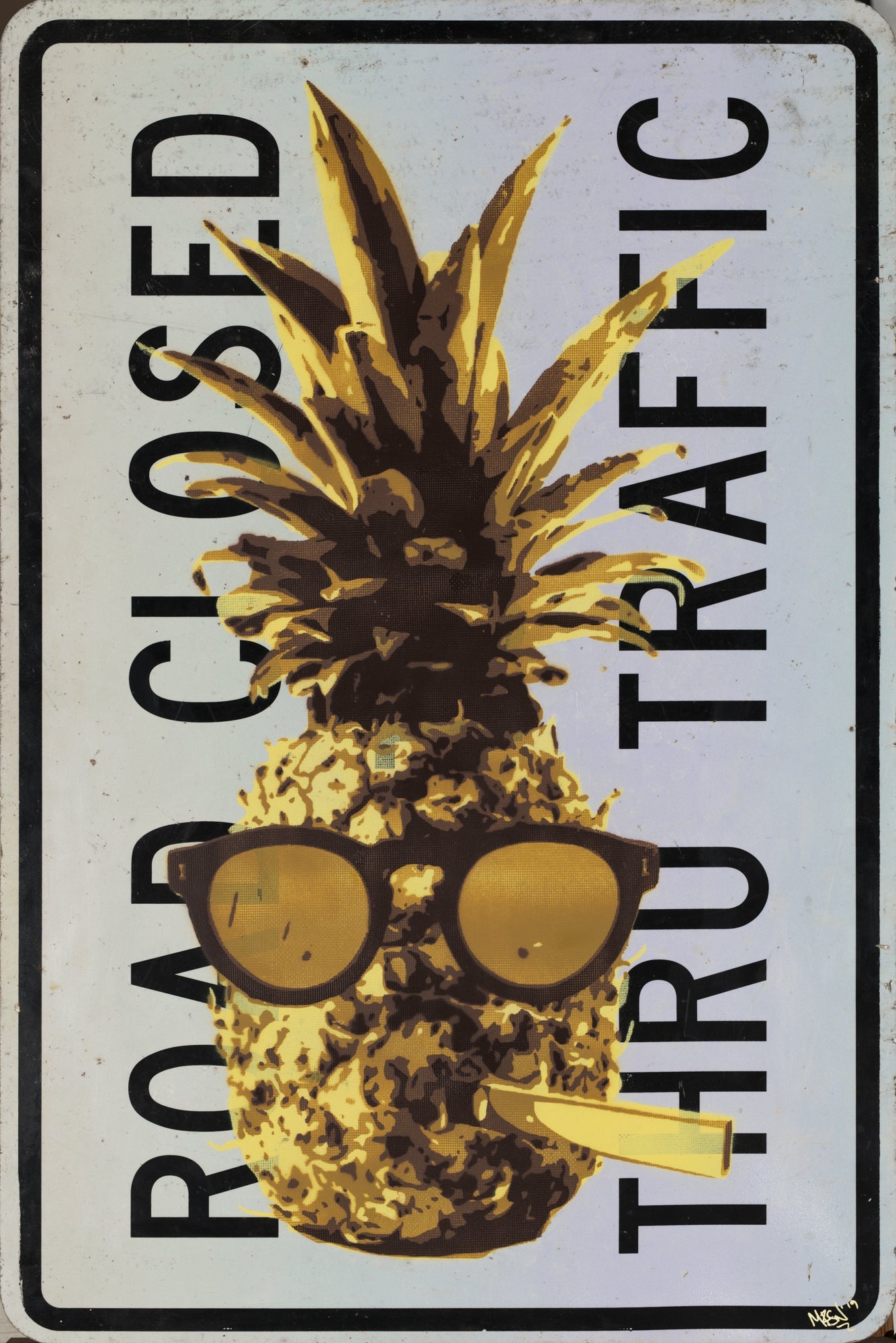 MRSN- Pineapple Juulius (Painting) - Ethos Arts Inc.