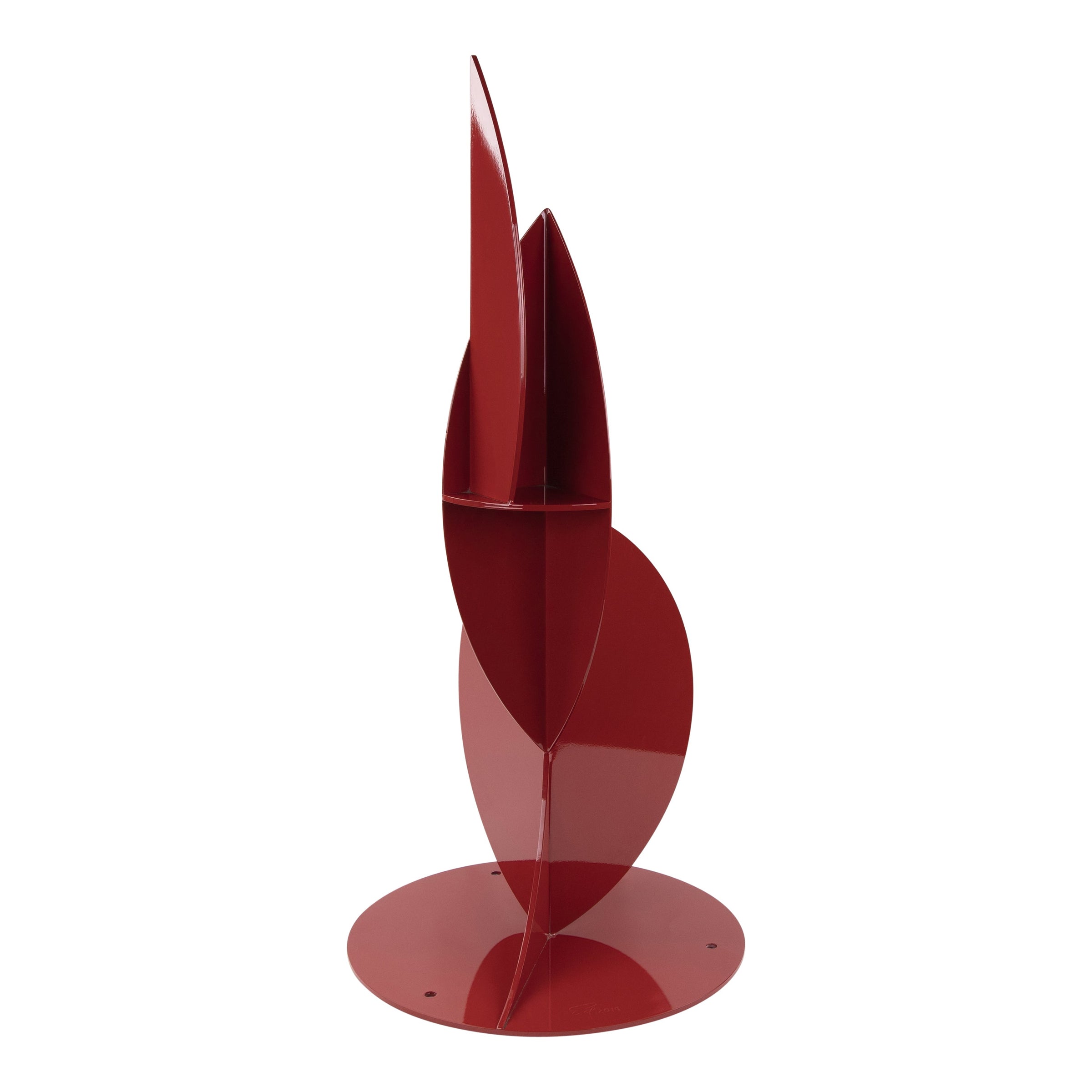 Ed Dean- Sculpture in Red (sculpture) - Ethos Arts Inc.