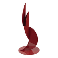 Ed Dean- Sculpture in Red (sculpture) - Ethos Arts Inc.