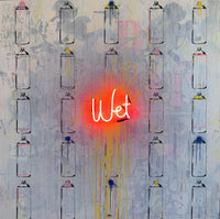 Artlord- Wet (Painting) - Ethos Arts Inc.