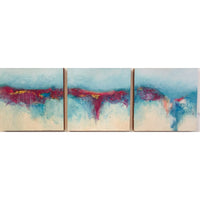Georgeana Ireland- Bridge of the Sun (Triptych) (Painting) - Ethos Arts Inc.