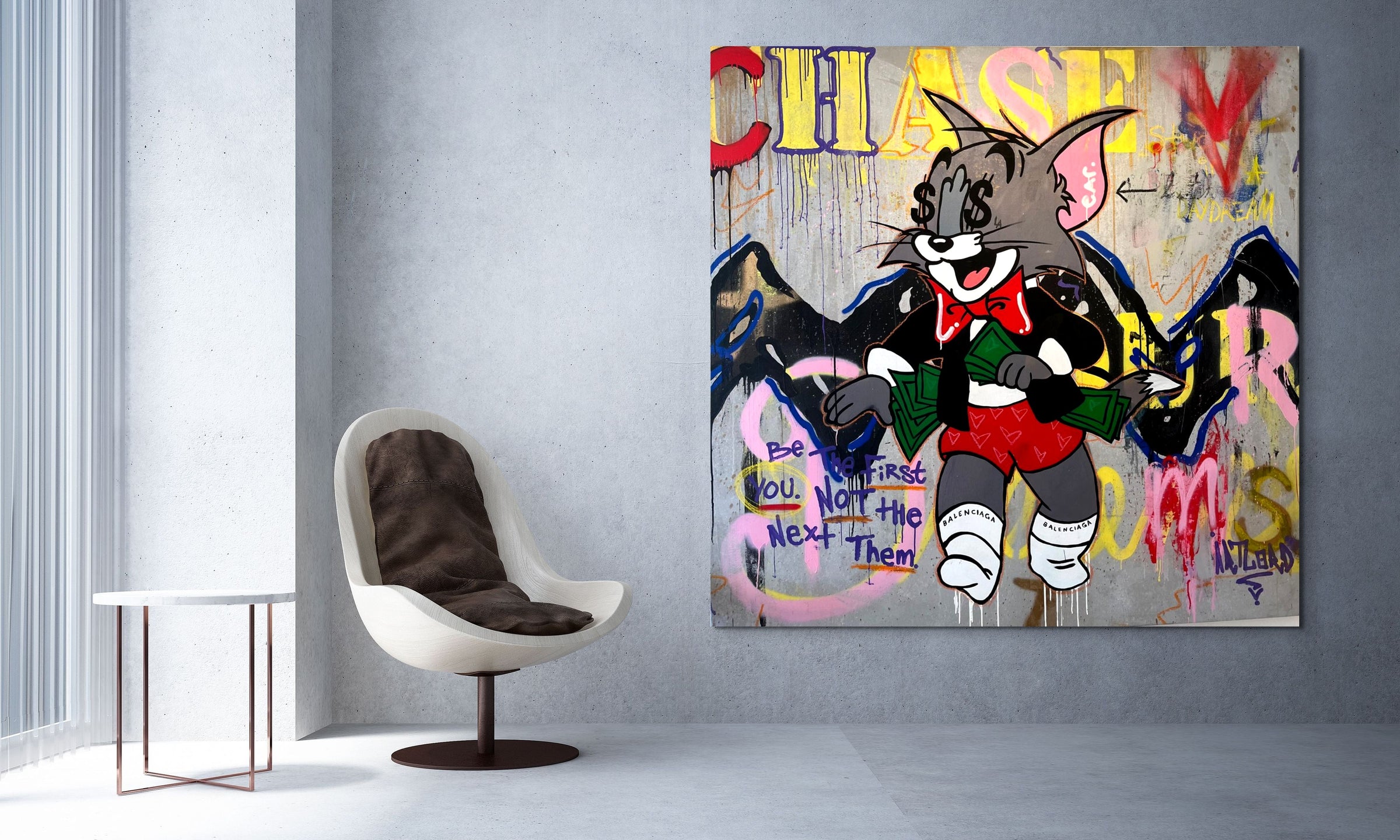 Artlord- Chase Your Dreams (Painting) - Ethos Arts Inc.
