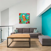 David Krovblit - Creamsicle (Painting) - Ethos Arts Inc.