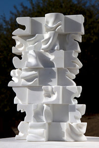 Marton Varo - 33 Cubes (sculpture) - Ethos Arts Inc.