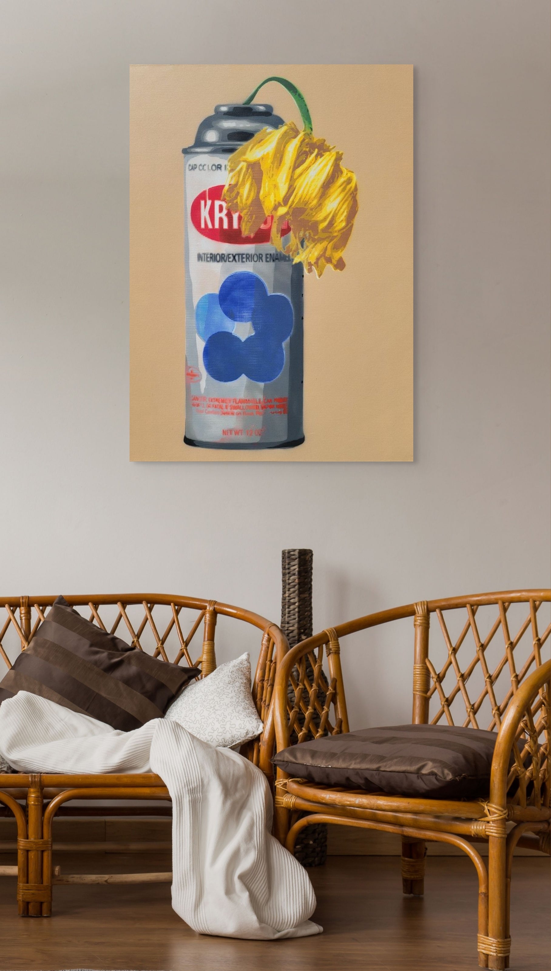 MRSN- Dying Krylon (Painting) - Ethos Arts Inc.