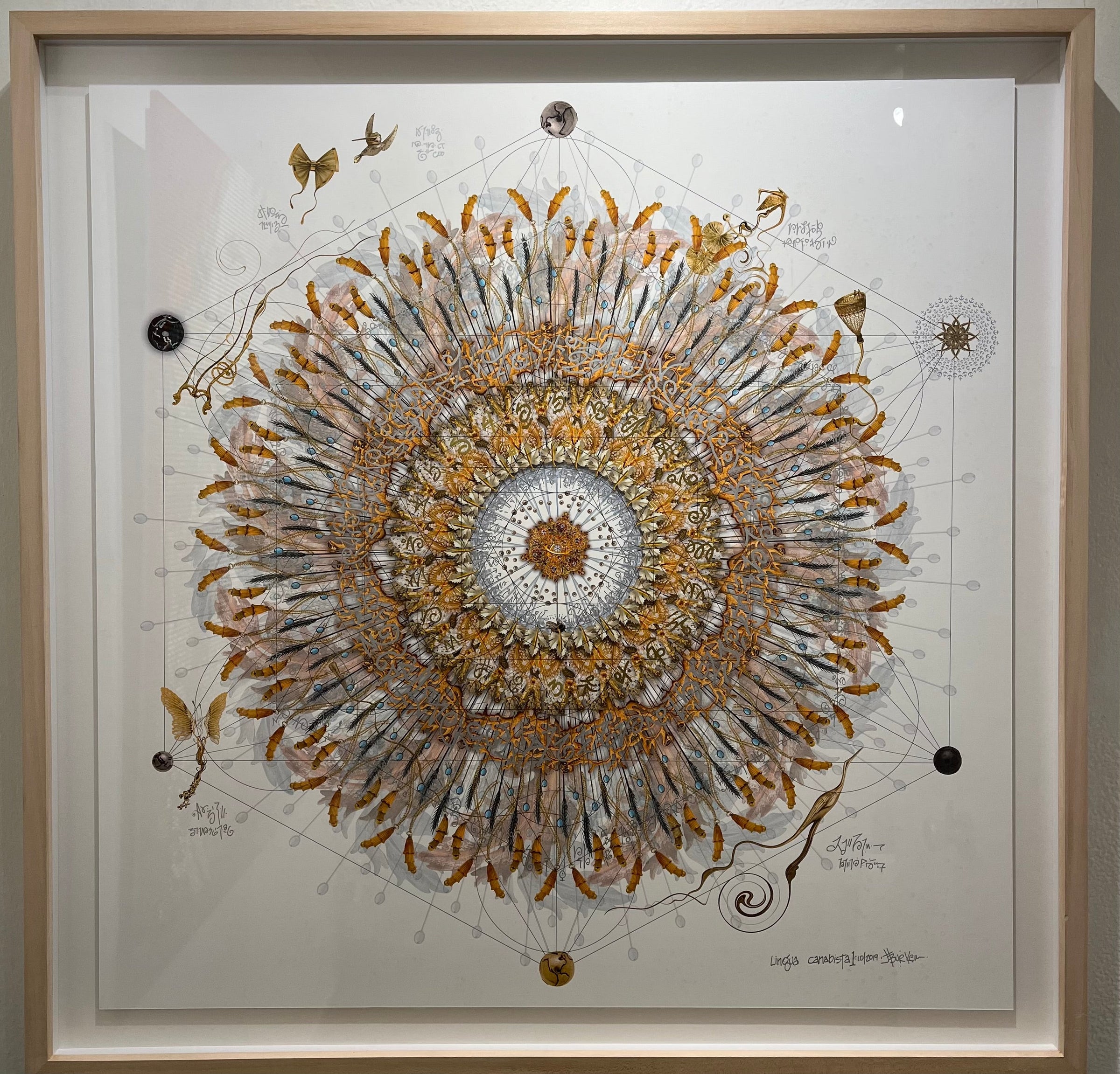JT Burke - Lingua Canabista 1 (Digital Print) - Ethos Arts Inc.