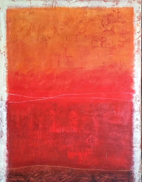 Peggy Hinaekian- High Noon in Red Desert (Painting) - Ethos Arts Inc.