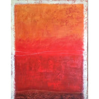 Peggy Hinaekian- High Noon in Red Desert (Painting) - Ethos Arts Inc.