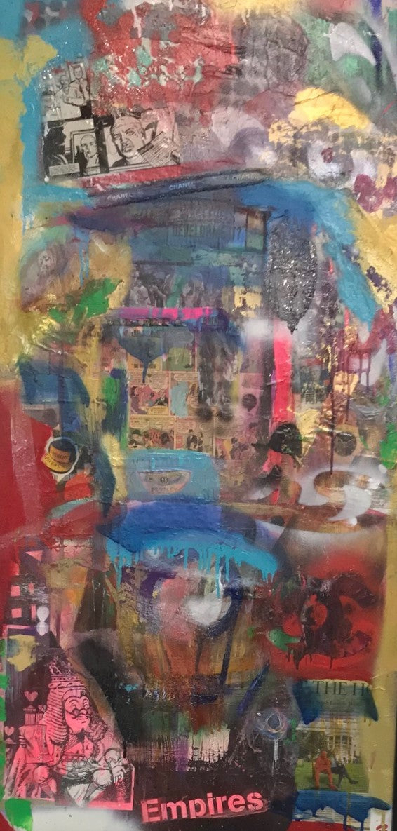 BK Ireland - The Hole Truth (Painting) - Ethos Arts Inc.