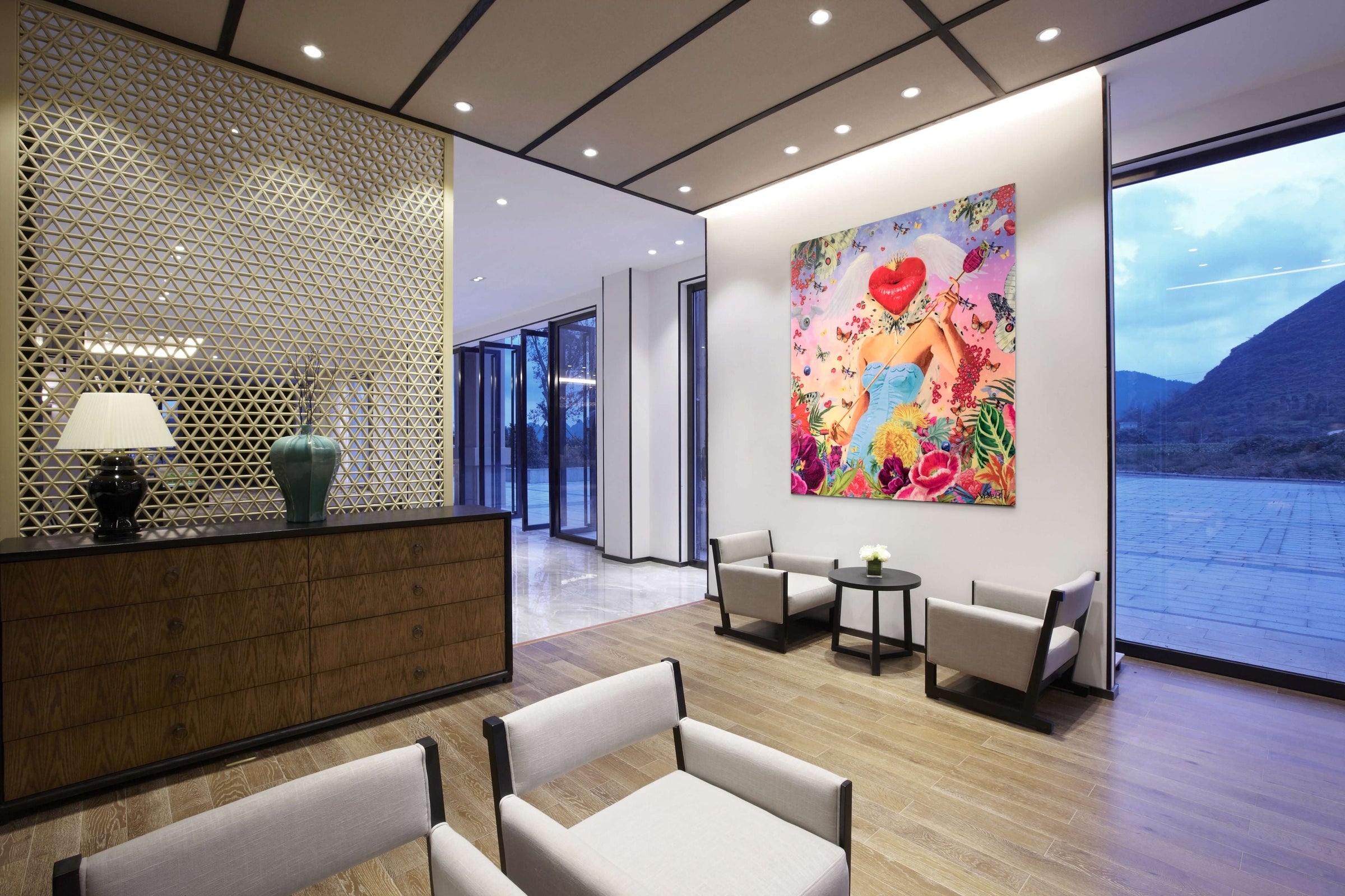 David Krovblit - Honey Lips (Painting) - Ethos Arts Inc.