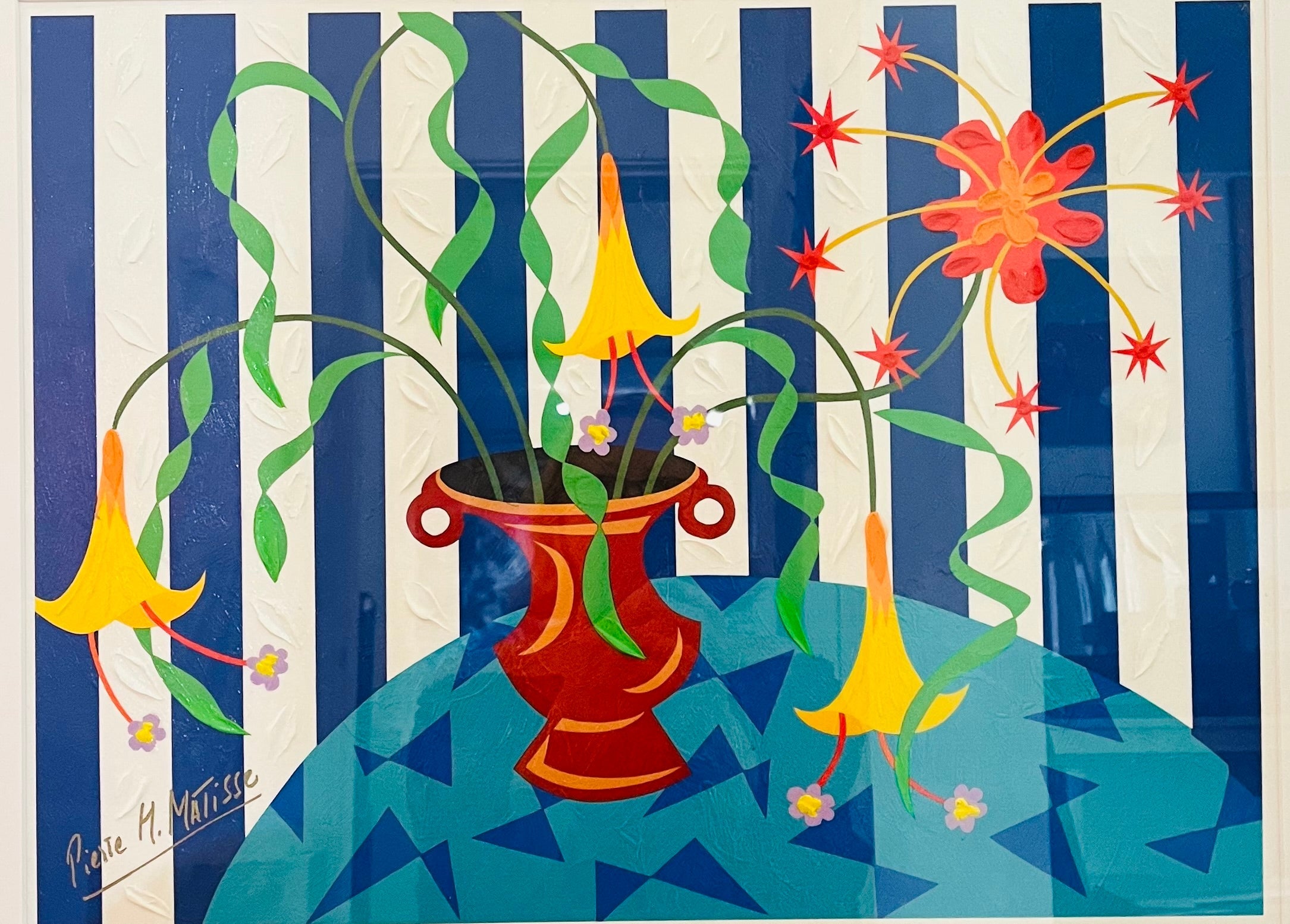 Pierre Henri Matisse - Les Fleurs du Printemps (Painting) - Ethos Arts Inc.