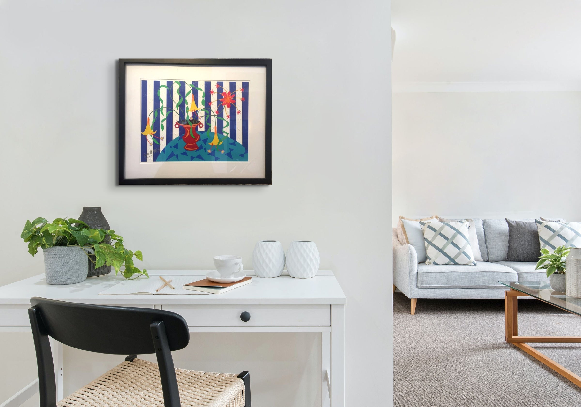 Pierre Henri Matisse - Les Fleurs du Printemps (Painting) - Ethos Arts Inc.