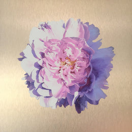 Luke Reichle - Peony on Gold (Print) - Ethos Arts Inc.