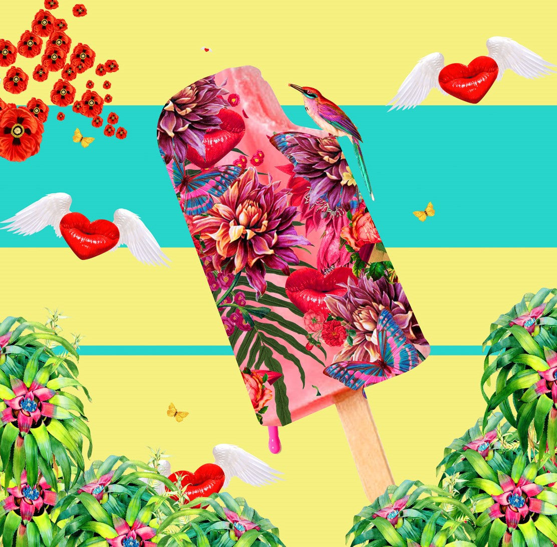 David Krovblit - Paradise Popsicle (Painting) - Ethos Arts Inc.