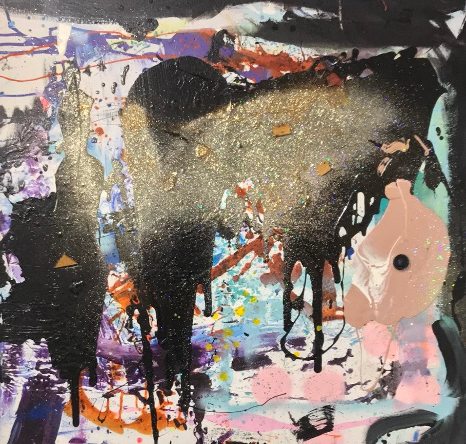 BK Ireland - Open To Interpretation (Painting) - Ethos Arts Inc.