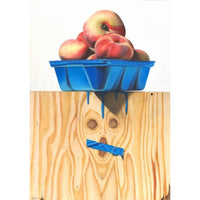 Kevork Cholakian- Peaches II (Painting) - Ethos Arts Inc.