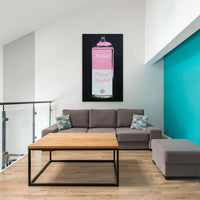 Artlord- Peasant Repellent (Pink) (Painting) - Ethos Arts Inc.