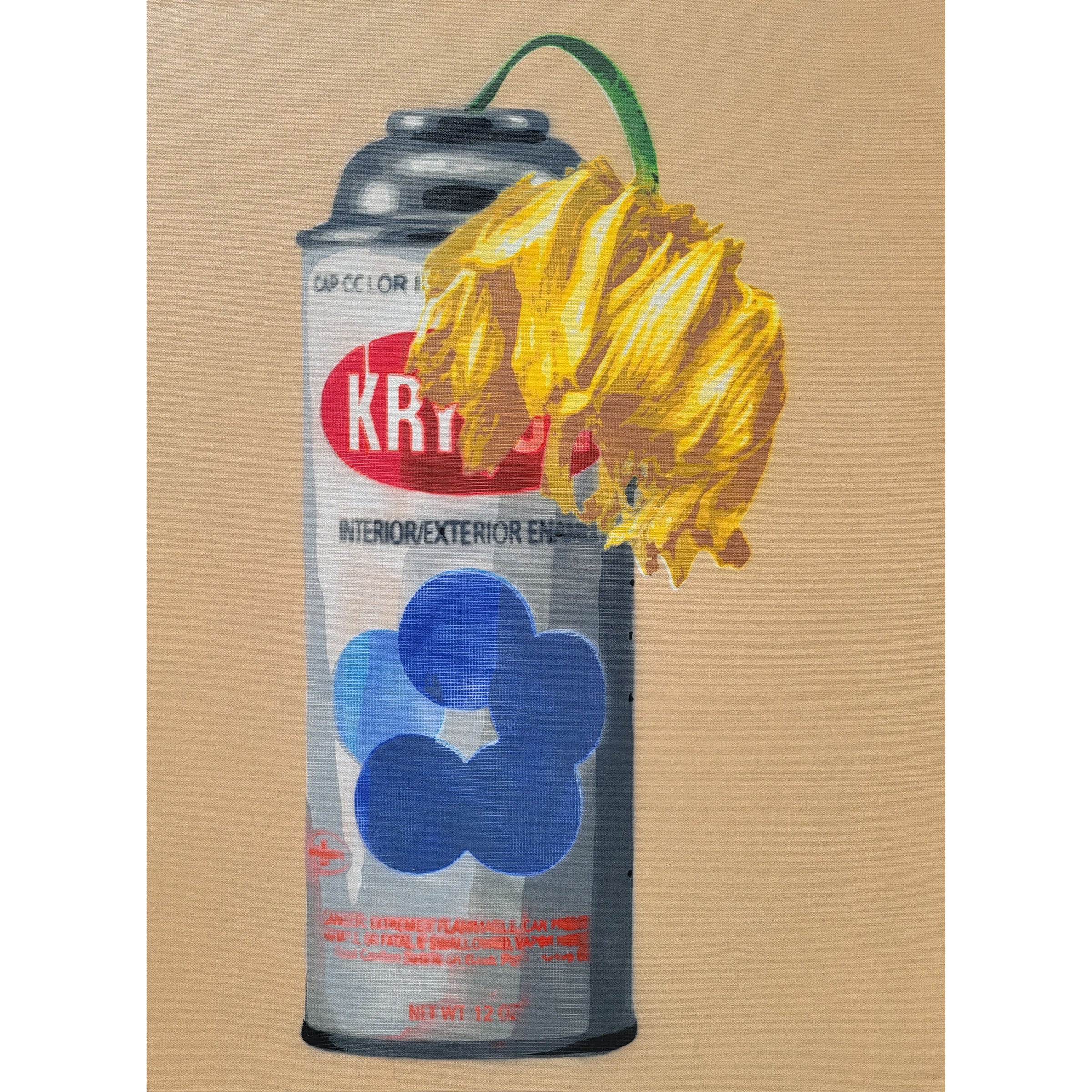 MRSN- Dying Krylon (Painting) - Ethos Arts Inc.
