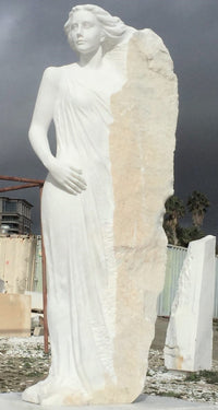 Marton Varo - Stepping Out (sculpture) - Ethos Arts Inc.