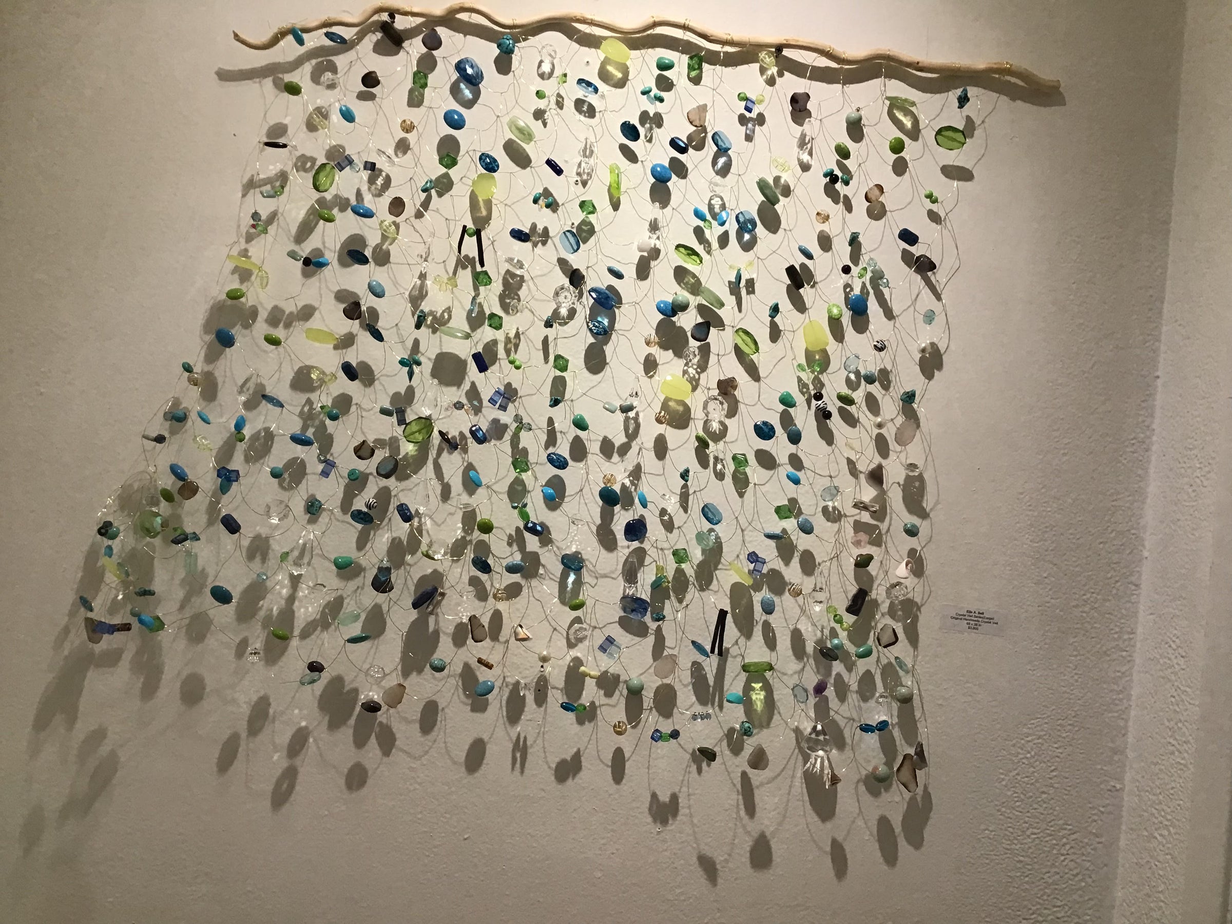 Elle Sell - Crystal Veil Series(Small), 2022 (Wall Art) - Ethos Arts Inc.