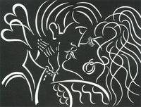 Pierre Henri Matisse - The Kiss (Painting) - Ethos Arts Inc.