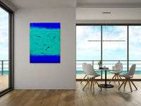Peggy Hinaekian- Water, Water Everywhere (Painting) - Ethos Arts Inc.