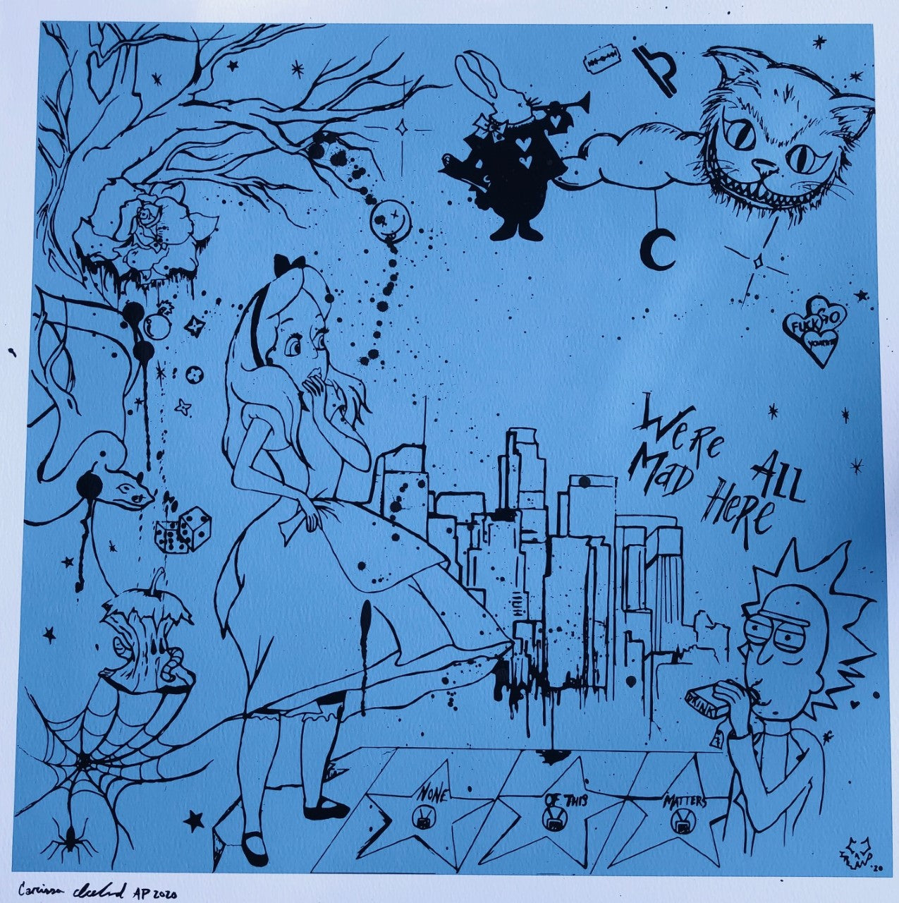 CC Ireland- We're All Mad (Print) - Ethos Arts Inc.