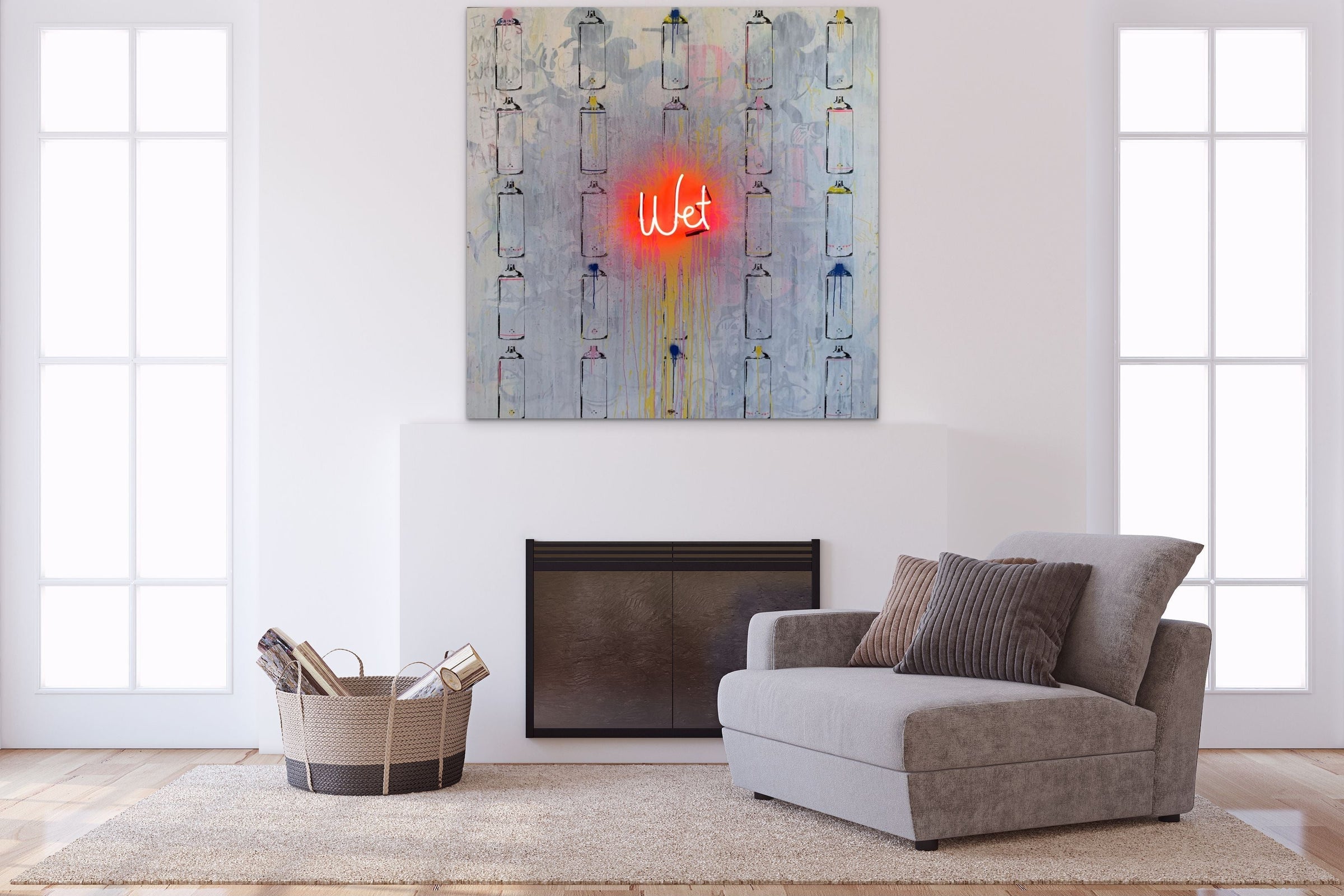 Artlord- Wet (Painting) - Ethos Arts Inc.
