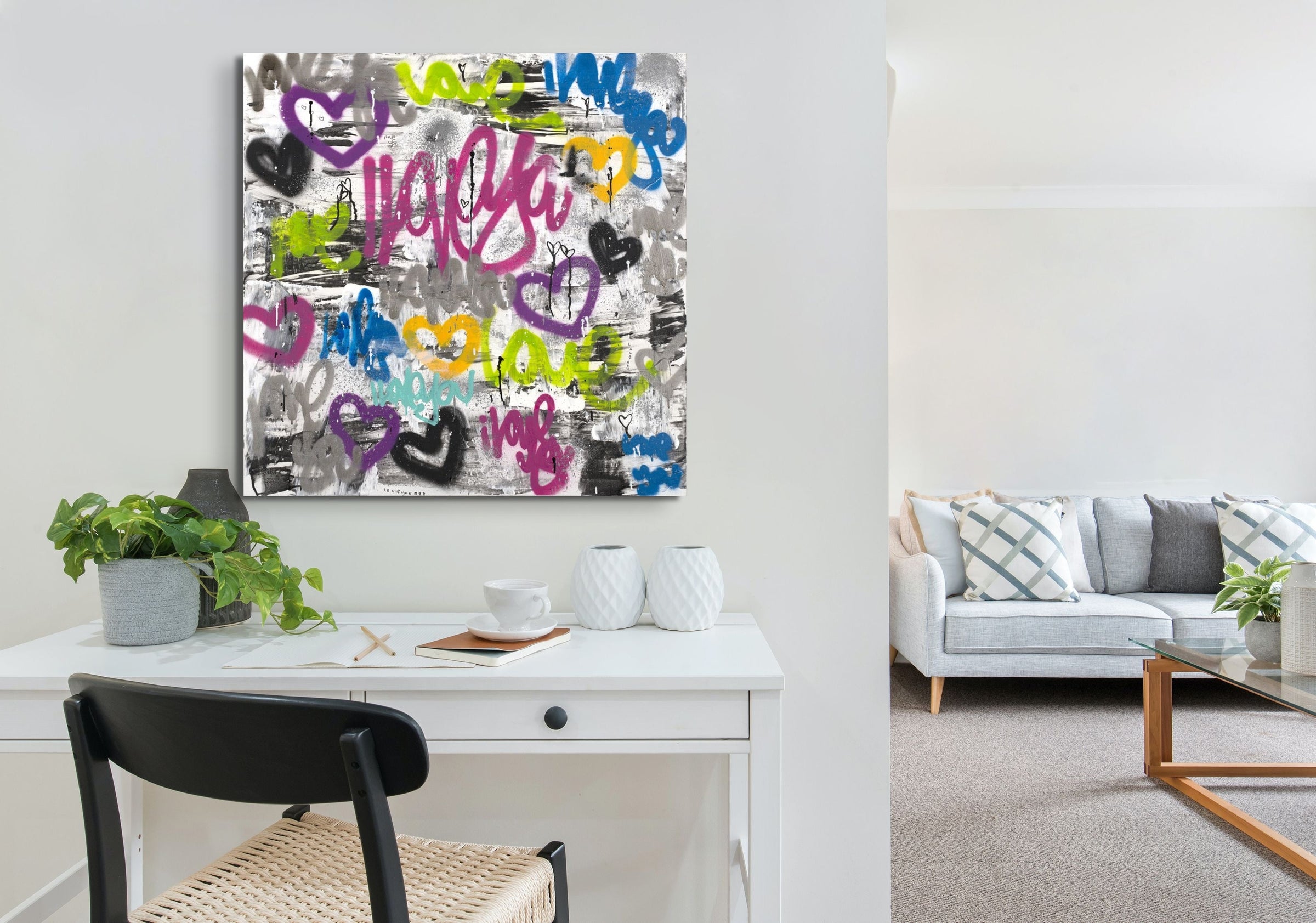 Amber Goldhammer - Wild Haze (Painting) - Ethos Arts Inc.