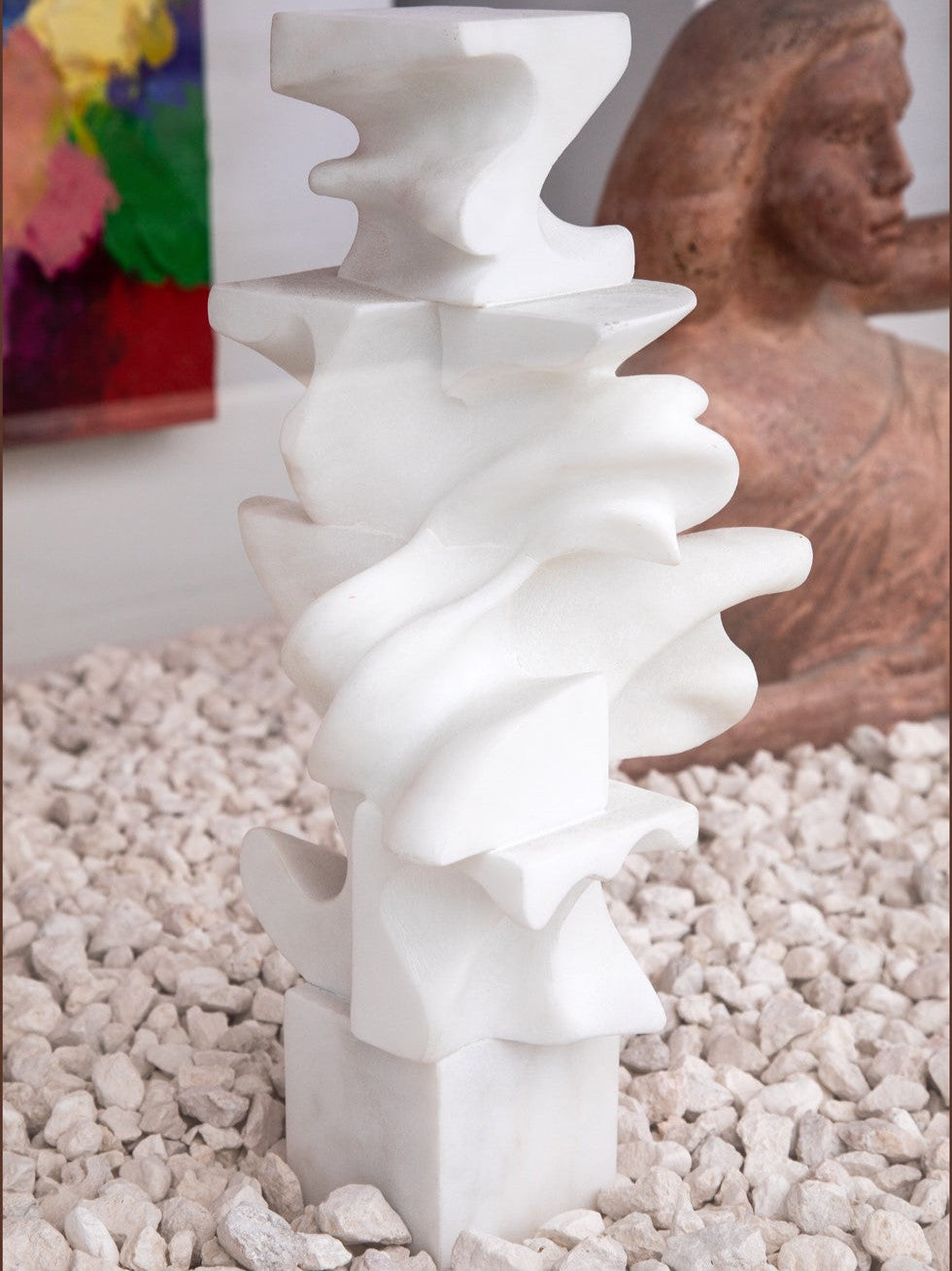 Marton Varo - 10 Cubes (Sculpture) - Ethos Arts Inc.