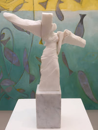 Marton Varo - Abstract Angel (Sculpture) - Ethos Arts Inc.