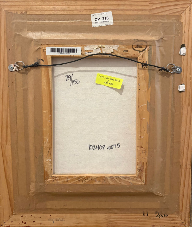 Jean-Claude Picot - Jewel of the Seas 29/150, 2008 (Painting) - Ethos Arts Inc.