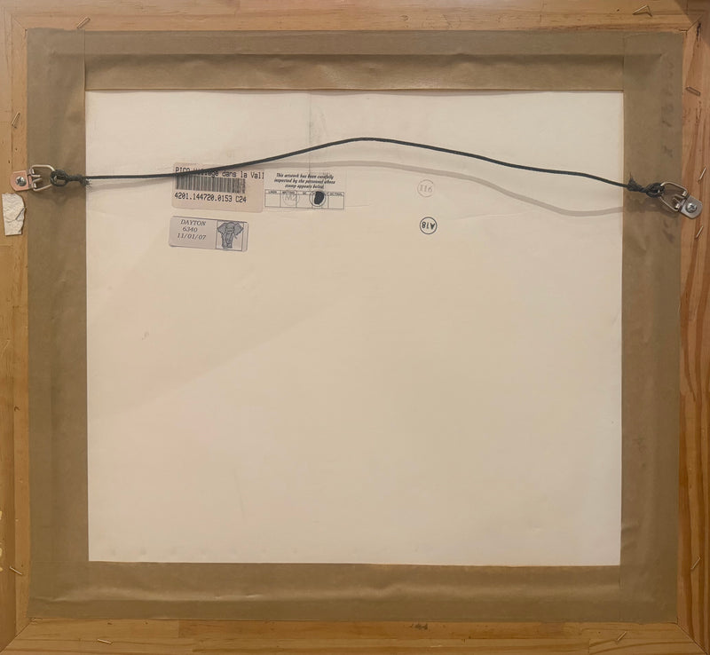 Jean-Claude Picot - Village Dans La Vallee 336/450, 2007 (Painting) - Ethos Arts Inc.