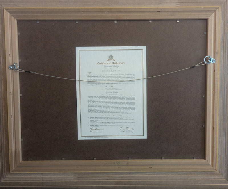 Thomas Kinkade - Yosemite Valley, 1999 (Painting) - Ethos Arts Inc.