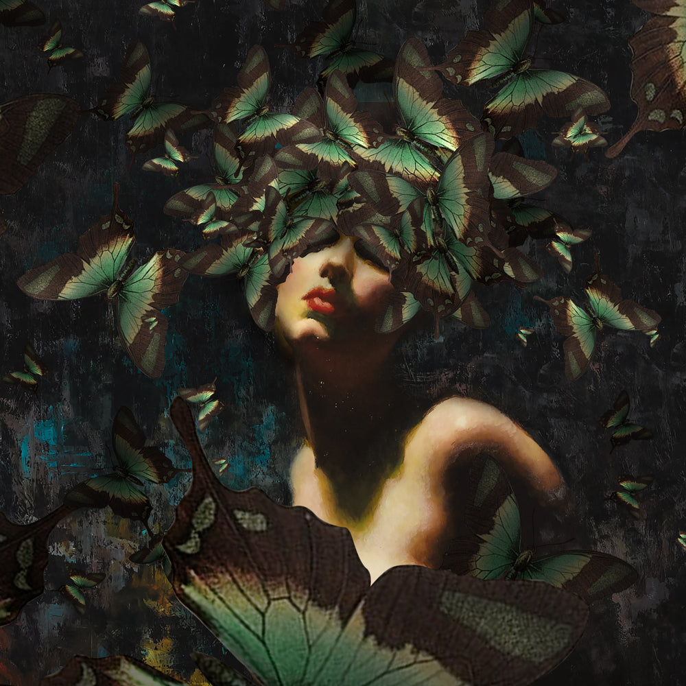 David Krovblit - Butterfly Brain II, 2022 (Print) - Ethos Arts Inc.