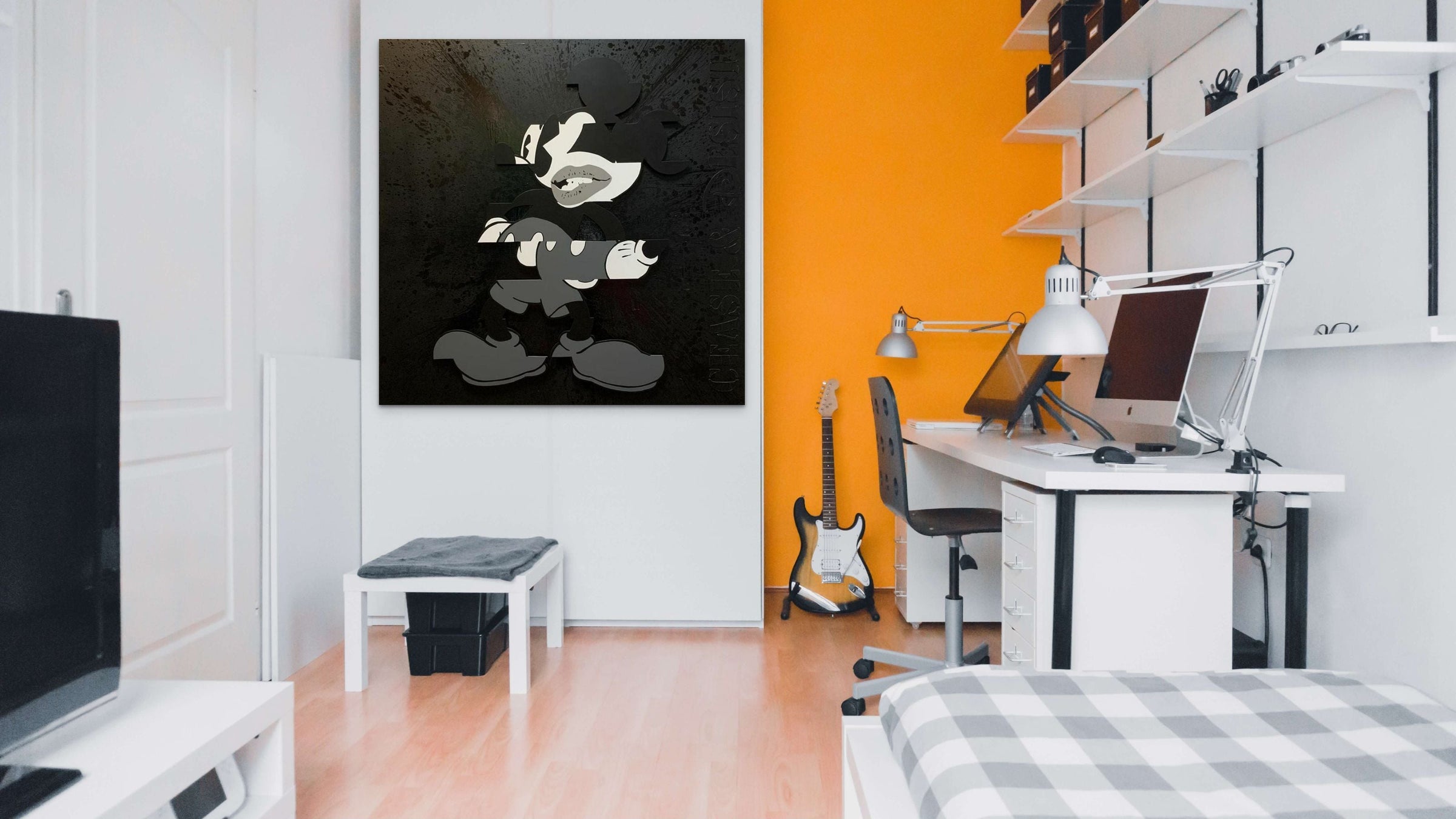 Artlord - Cease and Desist, 2020 (Painting) - Ethos Arts Inc.