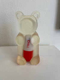 Sahara Novotna - Chill Pill Bear (Sculpture) - Ethos Arts Inc.