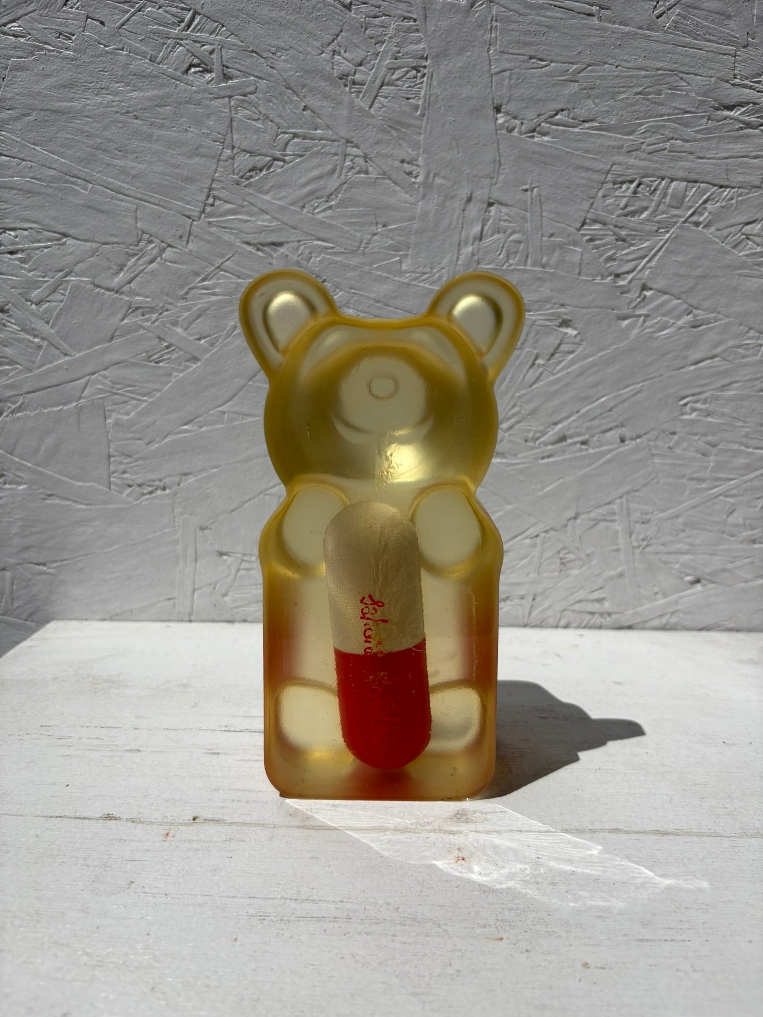Sahara Novotna - Chill Pill Bear (Sculpture) - Ethos Arts Inc.