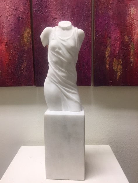 Marton Varo - Classical Marble (Sculpture) - Ethos Arts Inc.