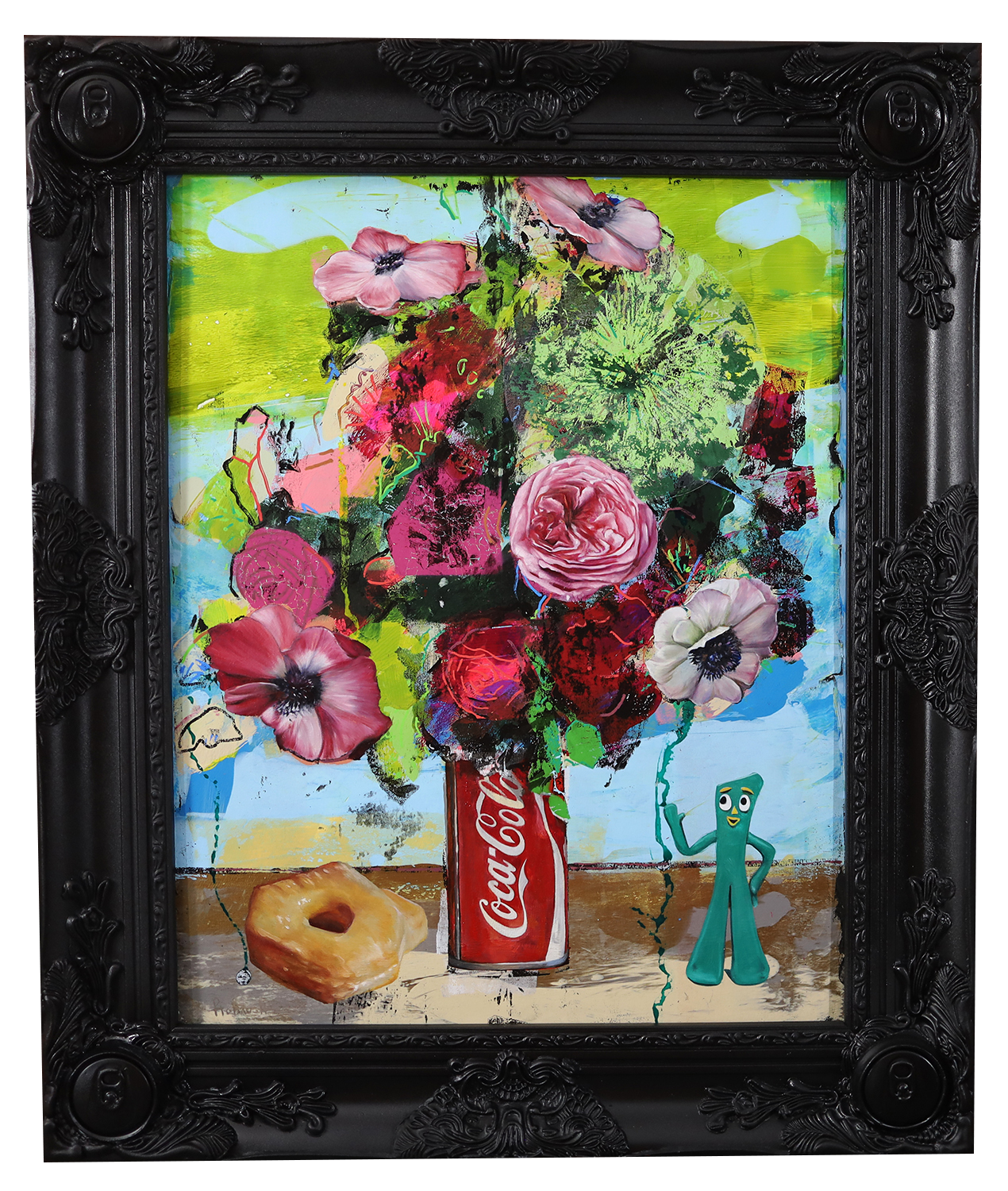 Pat Hobaugh - Coke & Donuts, 2026 (Painting) - Ethos Arts Inc.