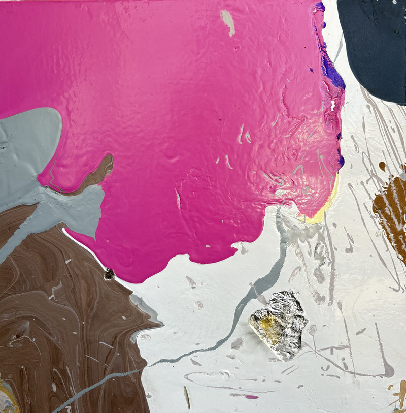 Luciana Caporaso - Combat Signal, 2025 (Painting) - Ethos Arts Inc.