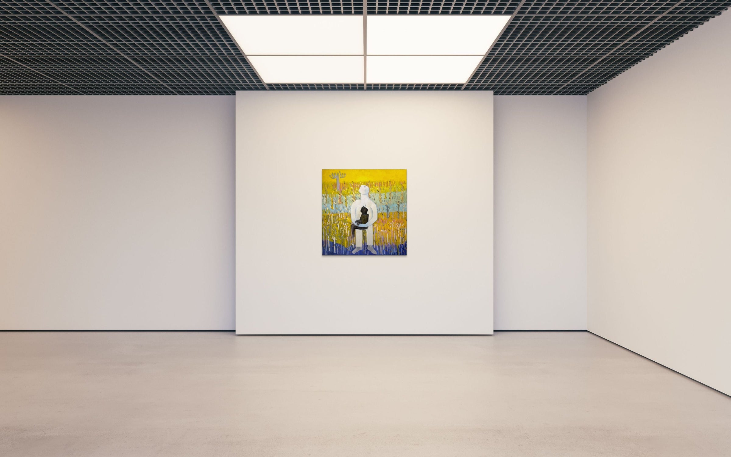 Orlando Agudelo-Botero - COMPASIÓN (Compassion) (Painting) - Ethos Arts Inc.