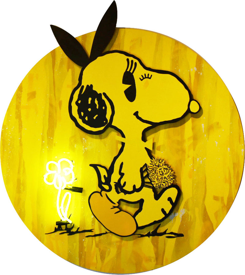 Artlord - Daisy No. 3, 2020 (Painting) - Ethos Arts Inc.