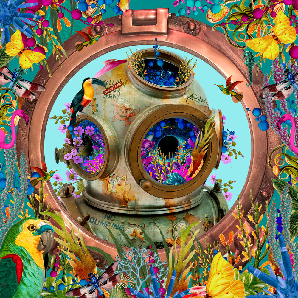 David Krovblit - Deep Dive - Porthole (1/1), 2023 (Print) - Ethos Arts Inc.