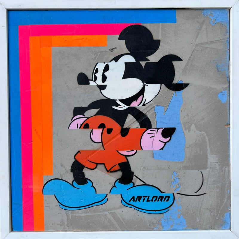 Artlord - Disco Glitch Mickey, 2025 () - Ethos Arts Inc.