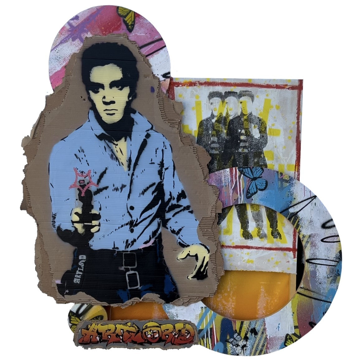 Artlord - Elvis Collage No. 1, 2024 () - Ethos Arts Inc.